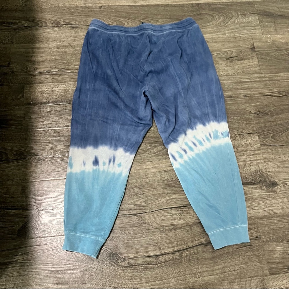 Old Navy Women’s Shades of Blue Tie Dye Jogger Pants Size XL - Picture 3 of 4